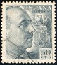 Spain 1949 General Franco 50 CTS Blackboard Edifil 1053